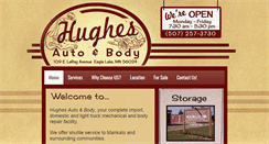 Desktop Screenshot of hughesautoandbody.com
